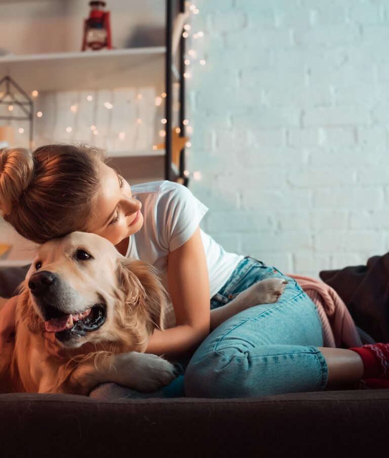 Pet-friendly apartments in Puyallup with cozy living spaces for residents and their dogs
